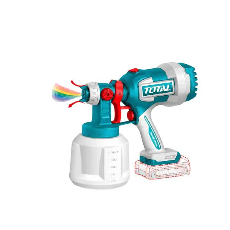 Total Lithium-Ion Spray Gun (With Battery & Charger) (20V) 2A -1X